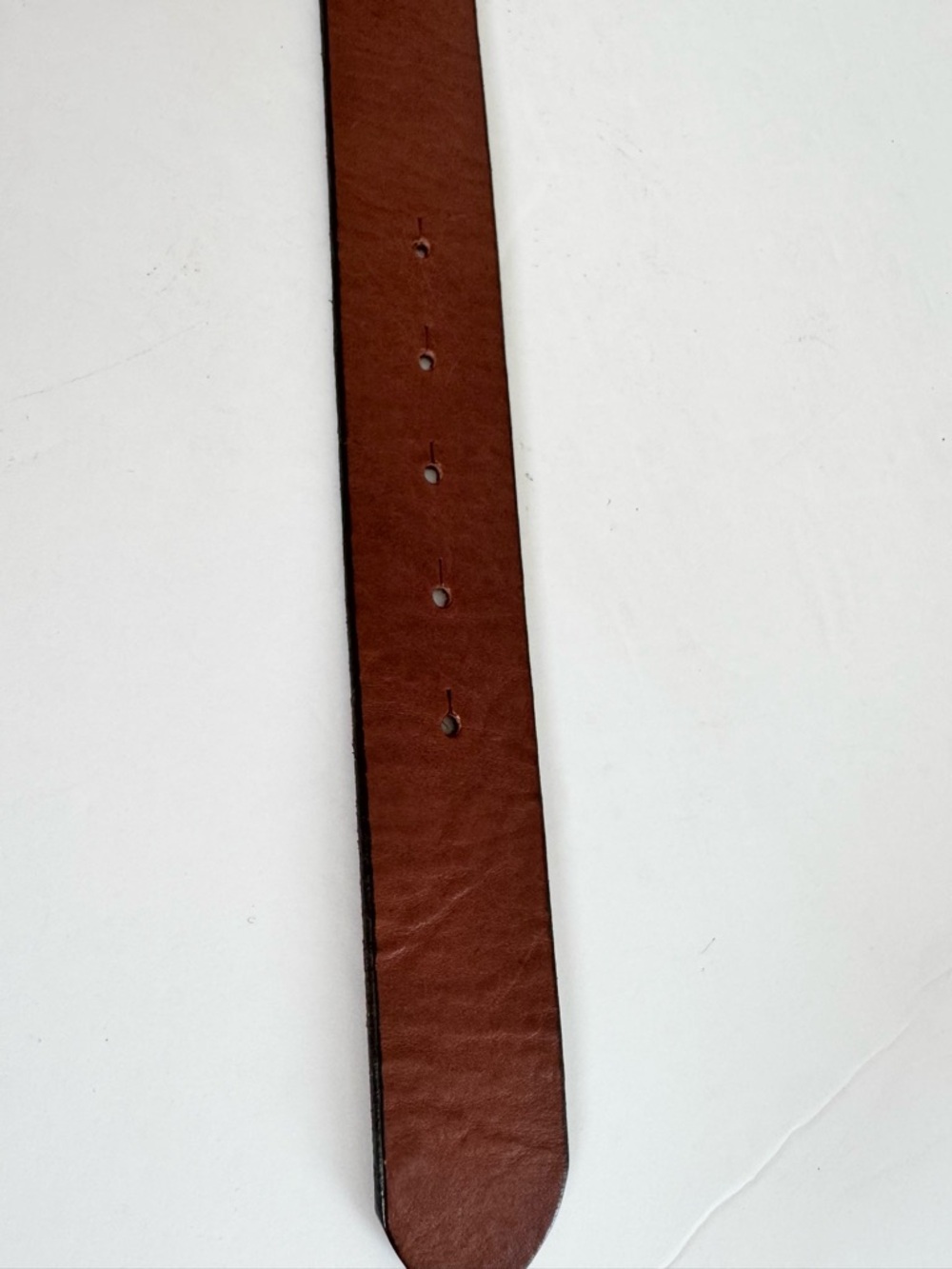 Genuine Brown Leather Eddie Bauer Women’s Belt w/ Oval Buckle- Large - Picture 12 of 13